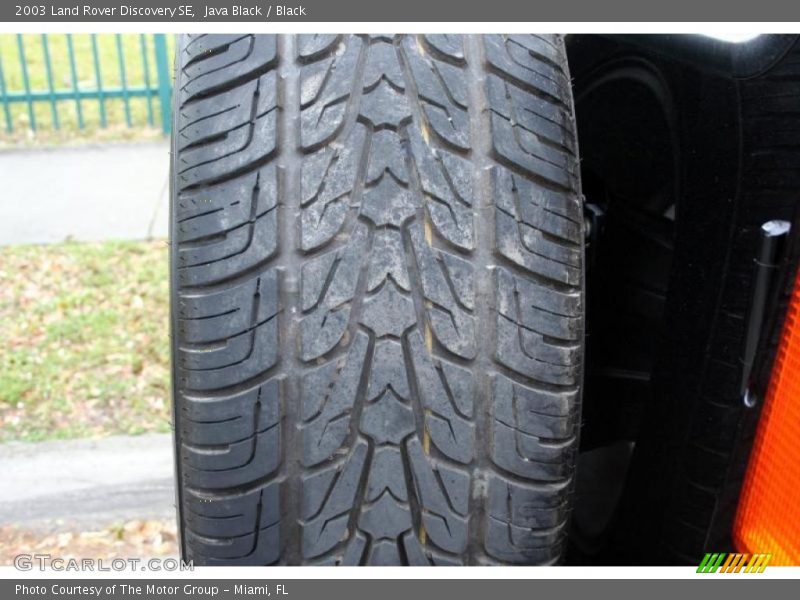 Java Black / Black 2003 Land Rover Discovery SE