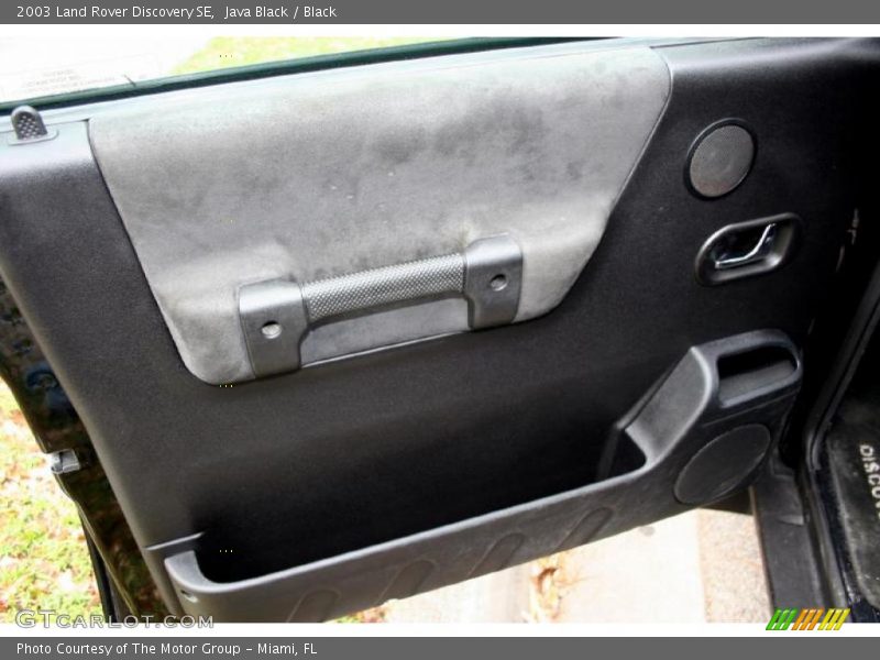 Java Black / Black 2003 Land Rover Discovery SE
