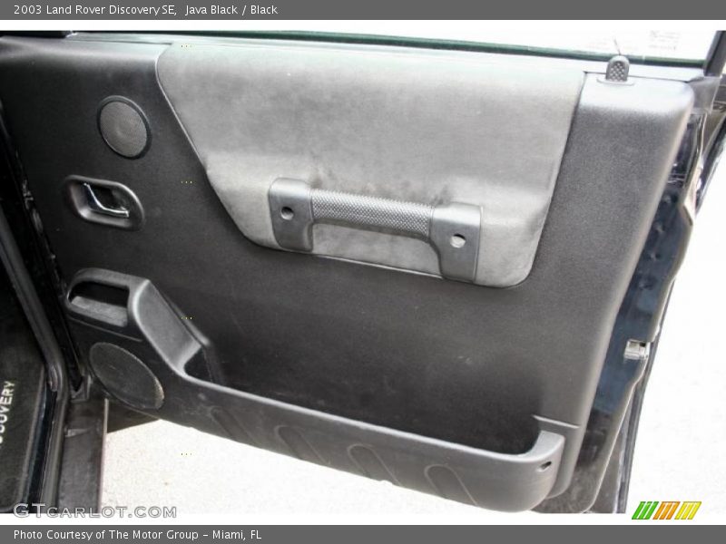 Java Black / Black 2003 Land Rover Discovery SE