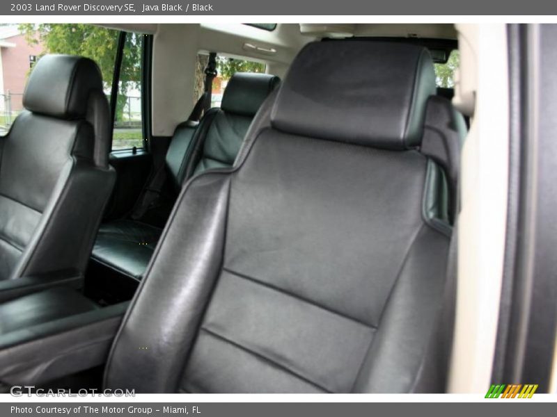 Java Black / Black 2003 Land Rover Discovery SE