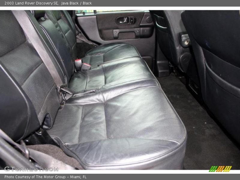Java Black / Black 2003 Land Rover Discovery SE