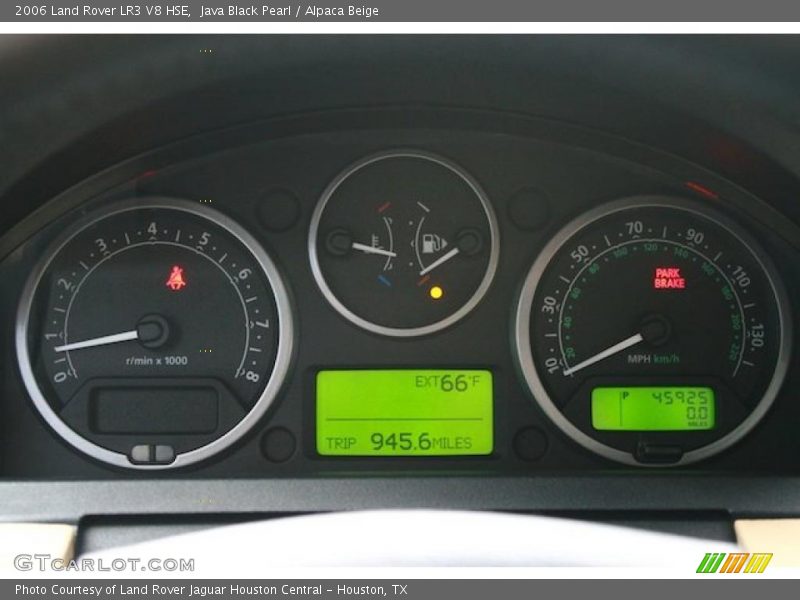 Java Black Pearl / Alpaca Beige 2006 Land Rover LR3 V8 HSE