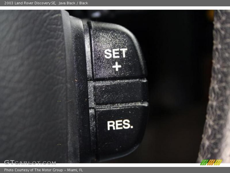 Controls of 2003 Discovery SE