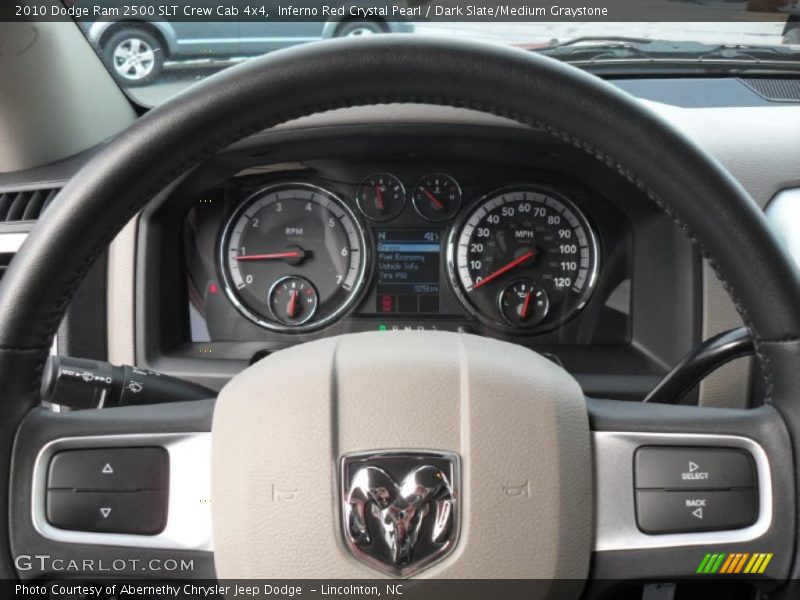 Inferno Red Crystal Pearl / Dark Slate/Medium Graystone 2010 Dodge Ram 2500 SLT Crew Cab 4x4