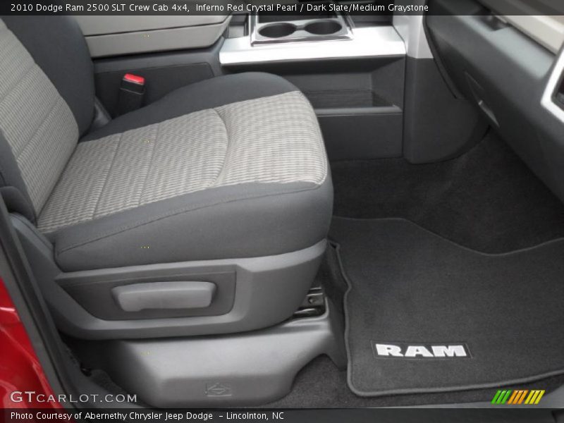 Inferno Red Crystal Pearl / Dark Slate/Medium Graystone 2010 Dodge Ram 2500 SLT Crew Cab 4x4
