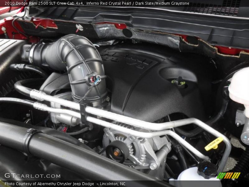 Inferno Red Crystal Pearl / Dark Slate/Medium Graystone 2010 Dodge Ram 2500 SLT Crew Cab 4x4