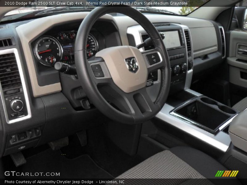 Inferno Red Crystal Pearl / Dark Slate/Medium Graystone 2010 Dodge Ram 2500 SLT Crew Cab 4x4
