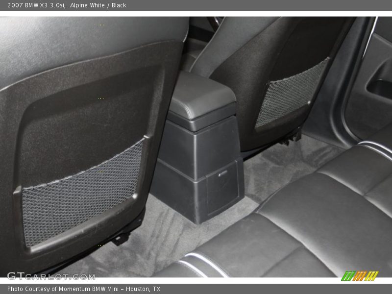 Alpine White / Black 2007 BMW X3 3.0si