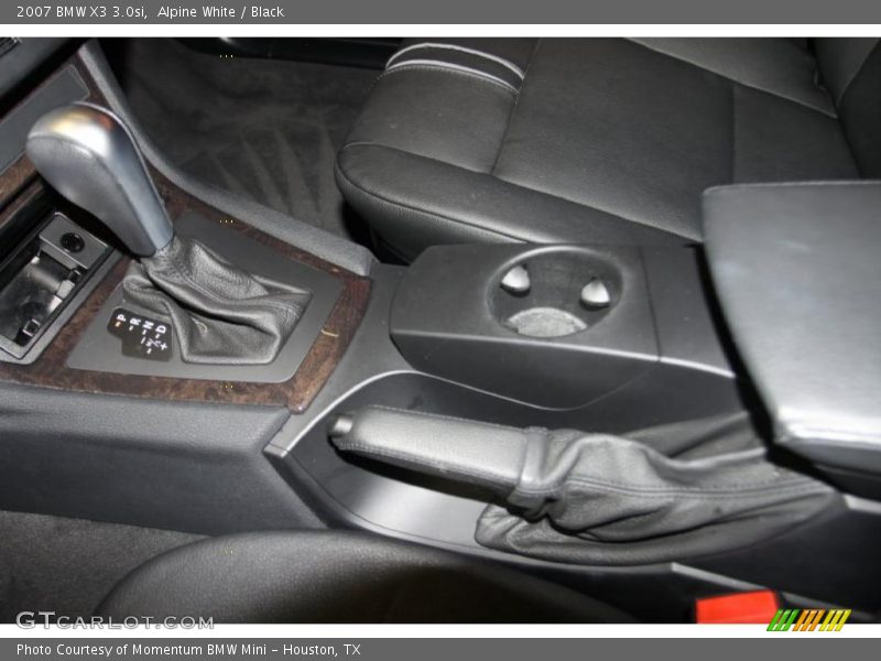 Alpine White / Black 2007 BMW X3 3.0si