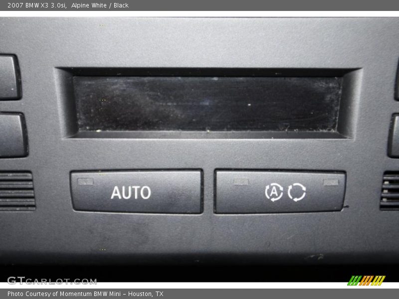 Alpine White / Black 2007 BMW X3 3.0si