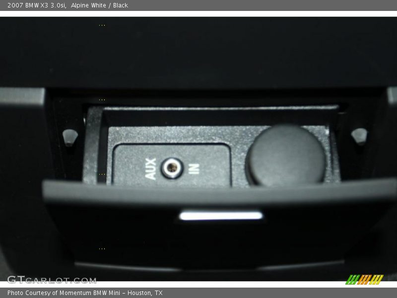 Alpine White / Black 2007 BMW X3 3.0si