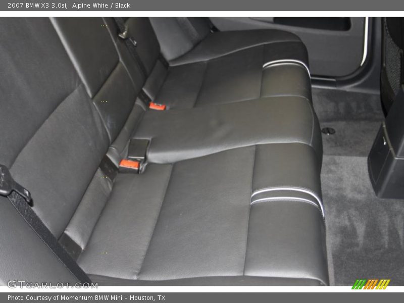 Alpine White / Black 2007 BMW X3 3.0si