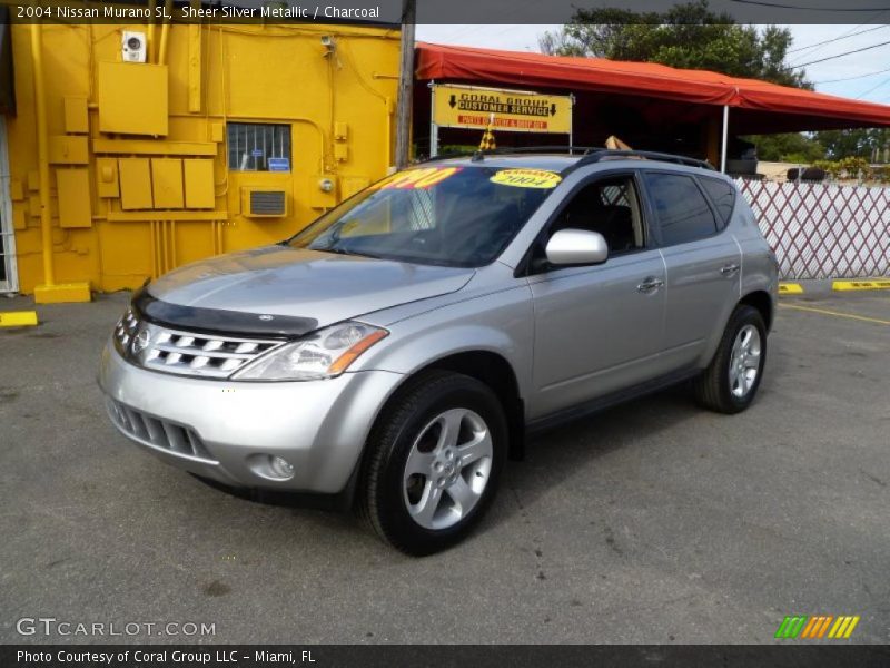 Sheer Silver Metallic / Charcoal 2004 Nissan Murano SL