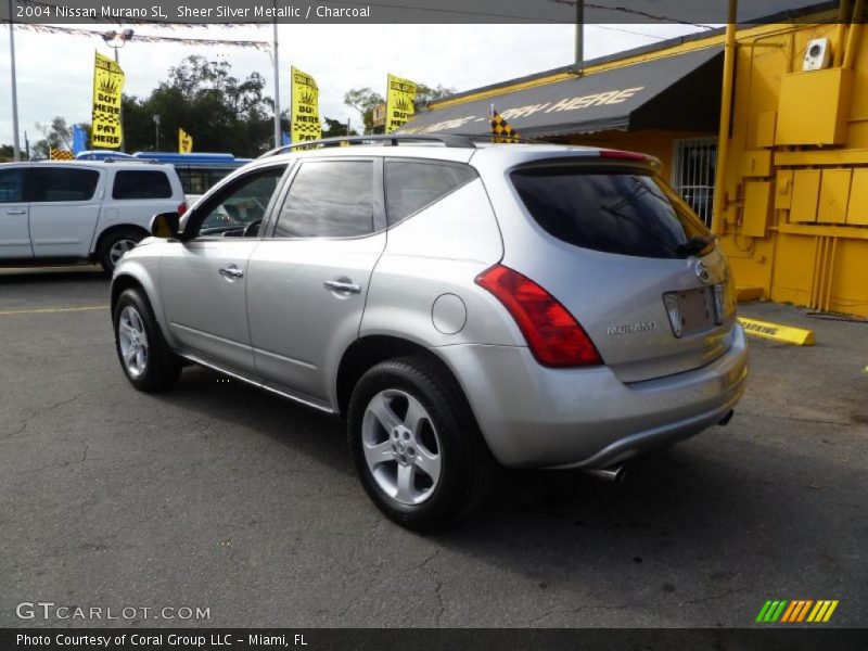 Sheer Silver Metallic / Charcoal 2004 Nissan Murano SL