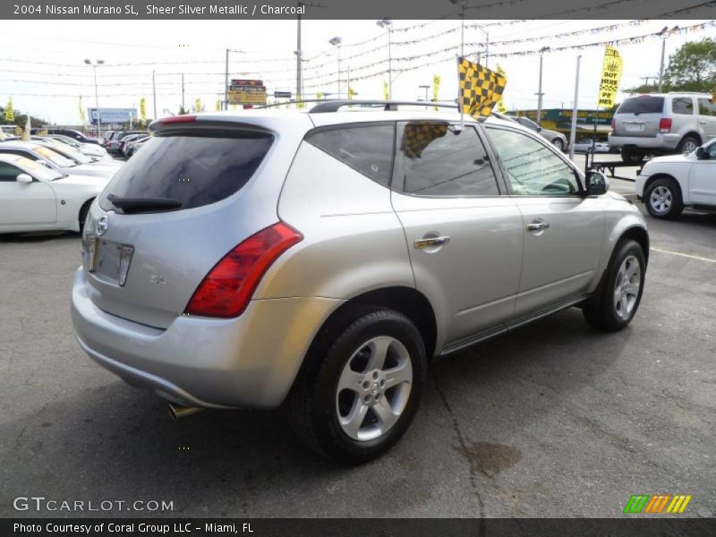 Sheer Silver Metallic / Charcoal 2004 Nissan Murano SL