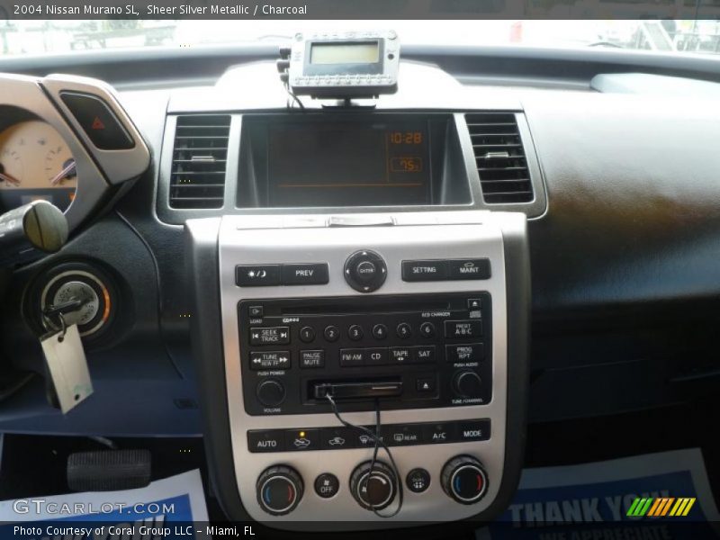Sheer Silver Metallic / Charcoal 2004 Nissan Murano SL