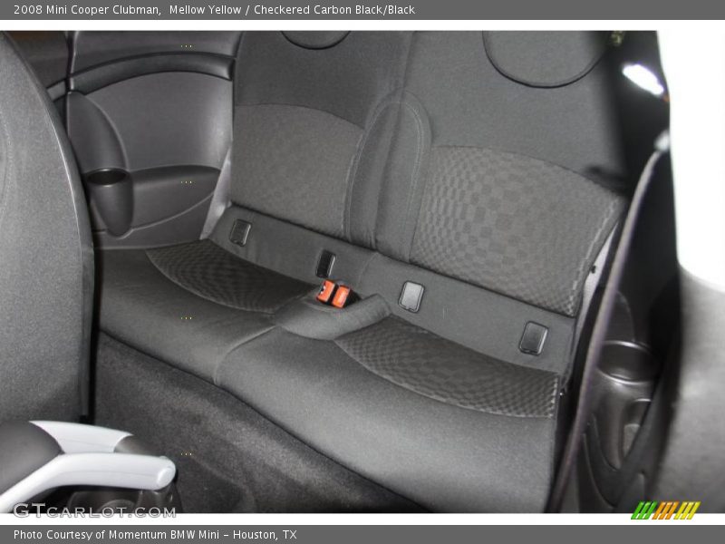 Mellow Yellow / Checkered Carbon Black/Black 2008 Mini Cooper Clubman
