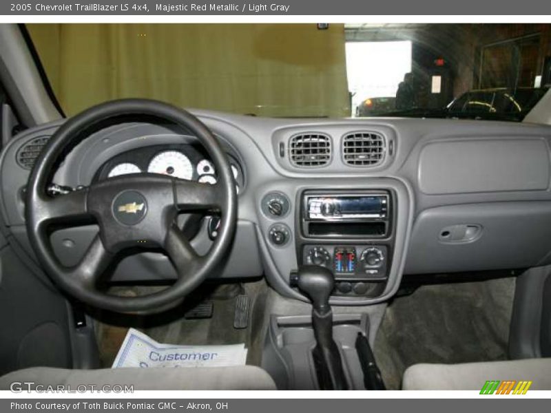 Majestic Red Metallic / Light Gray 2005 Chevrolet TrailBlazer LS 4x4