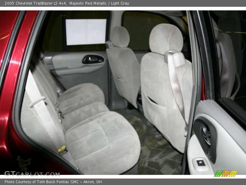 Majestic Red Metallic / Light Gray 2005 Chevrolet TrailBlazer LS 4x4