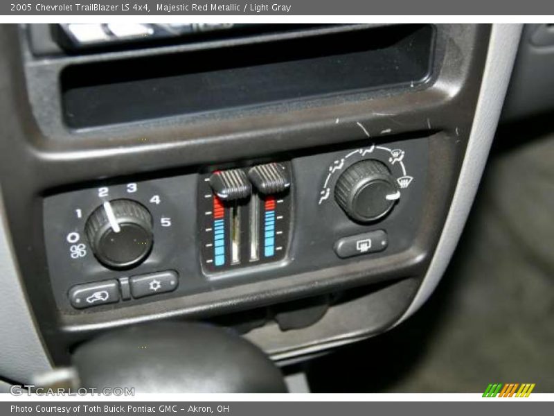 Majestic Red Metallic / Light Gray 2005 Chevrolet TrailBlazer LS 4x4