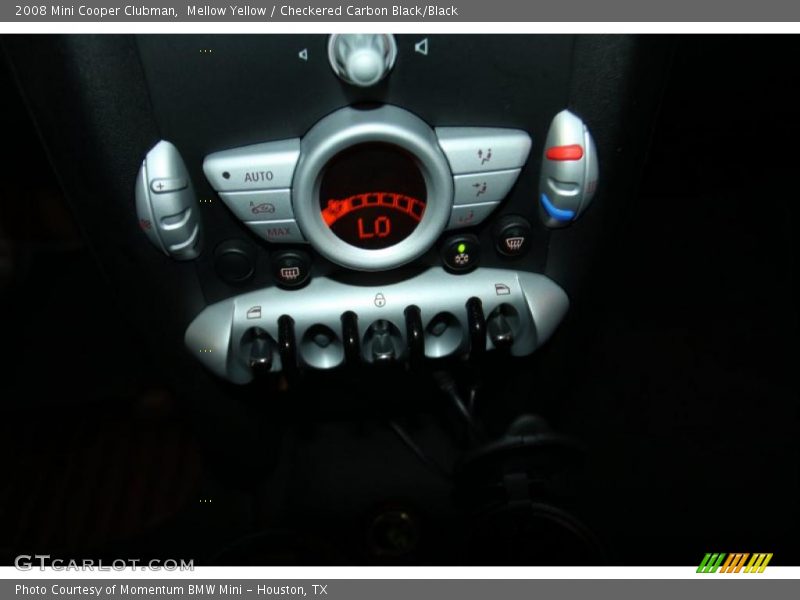 Mellow Yellow / Checkered Carbon Black/Black 2008 Mini Cooper Clubman