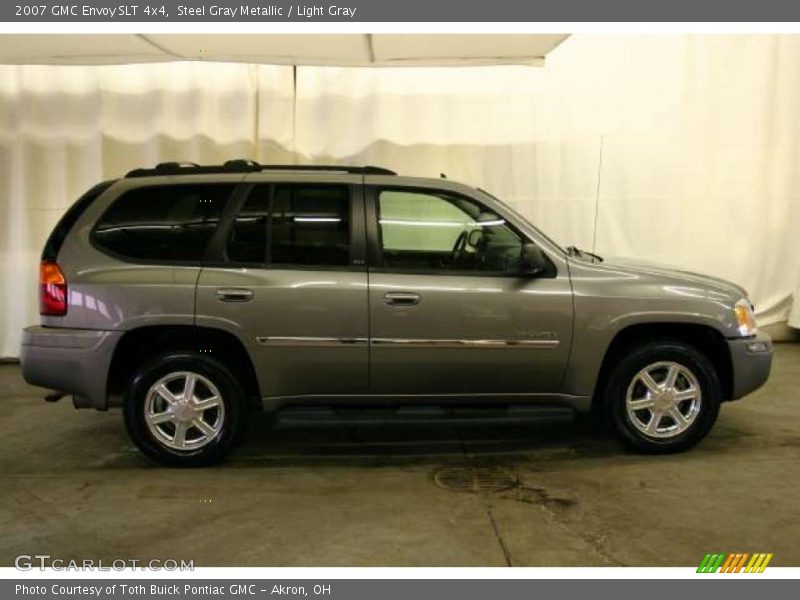 Steel Gray Metallic / Light Gray 2007 GMC Envoy SLT 4x4