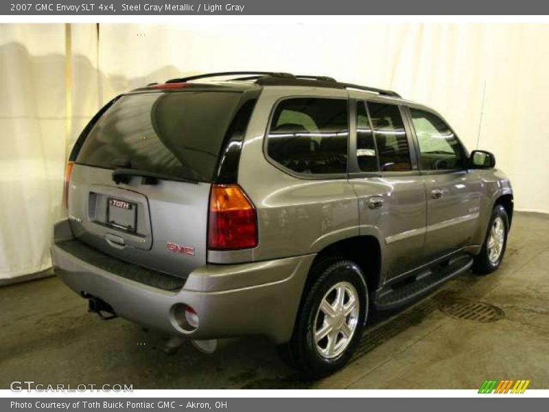 Steel Gray Metallic / Light Gray 2007 GMC Envoy SLT 4x4