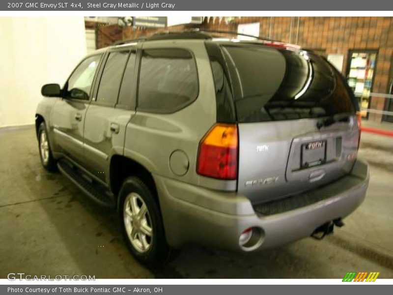 Steel Gray Metallic / Light Gray 2007 GMC Envoy SLT 4x4