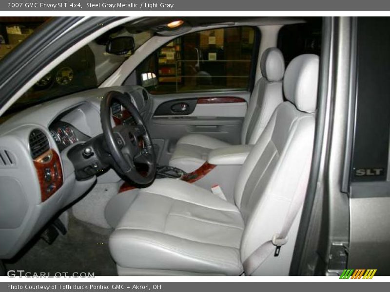 Steel Gray Metallic / Light Gray 2007 GMC Envoy SLT 4x4