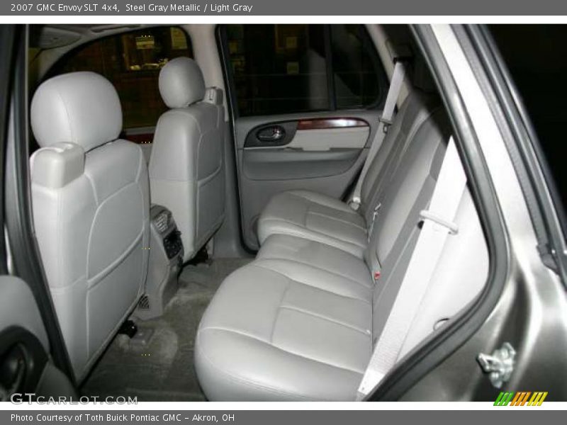 Steel Gray Metallic / Light Gray 2007 GMC Envoy SLT 4x4