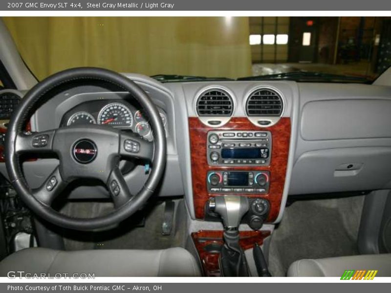 Steel Gray Metallic / Light Gray 2007 GMC Envoy SLT 4x4