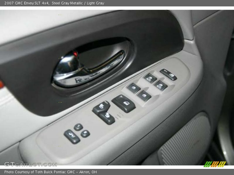 Steel Gray Metallic / Light Gray 2007 GMC Envoy SLT 4x4