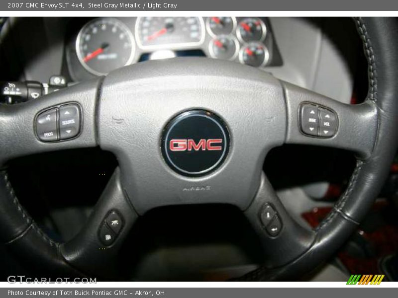 Steel Gray Metallic / Light Gray 2007 GMC Envoy SLT 4x4