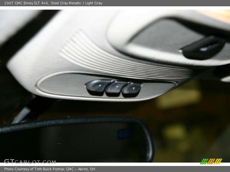 Steel Gray Metallic / Light Gray 2007 GMC Envoy SLT 4x4