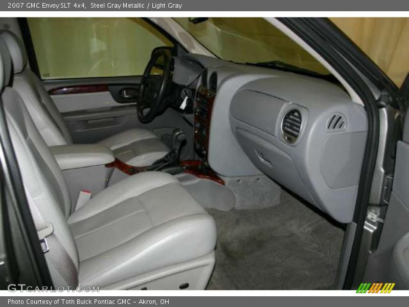 Steel Gray Metallic / Light Gray 2007 GMC Envoy SLT 4x4