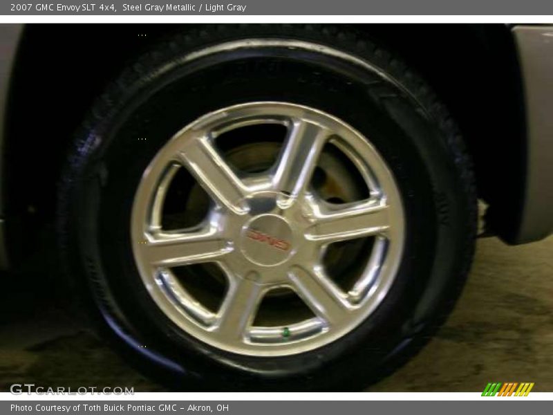 Steel Gray Metallic / Light Gray 2007 GMC Envoy SLT 4x4