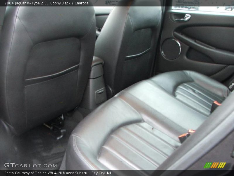 Ebony Black / Charcoal 2004 Jaguar X-Type 2.5