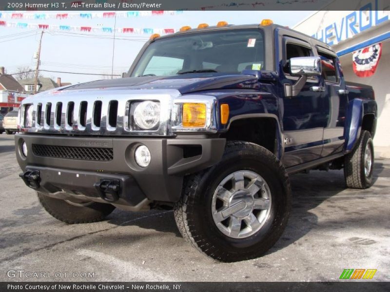 All-Terrain Blue / Ebony/Pewter 2009 Hummer H3 T