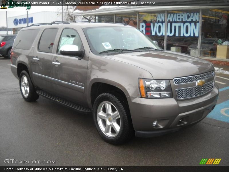 Mocha Steel Metallic / Light Cashmere/Dark Cashmere 2011 Chevrolet Suburban LTZ 4x4