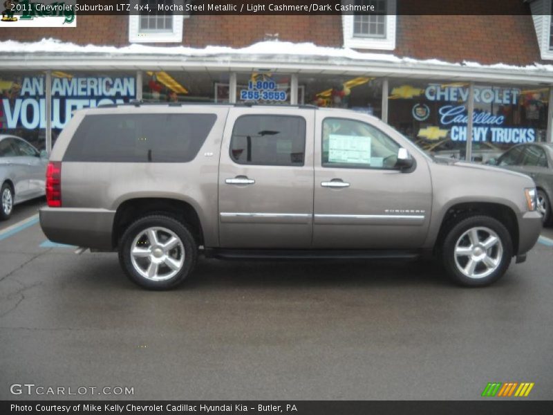 Mocha Steel Metallic / Light Cashmere/Dark Cashmere 2011 Chevrolet Suburban LTZ 4x4