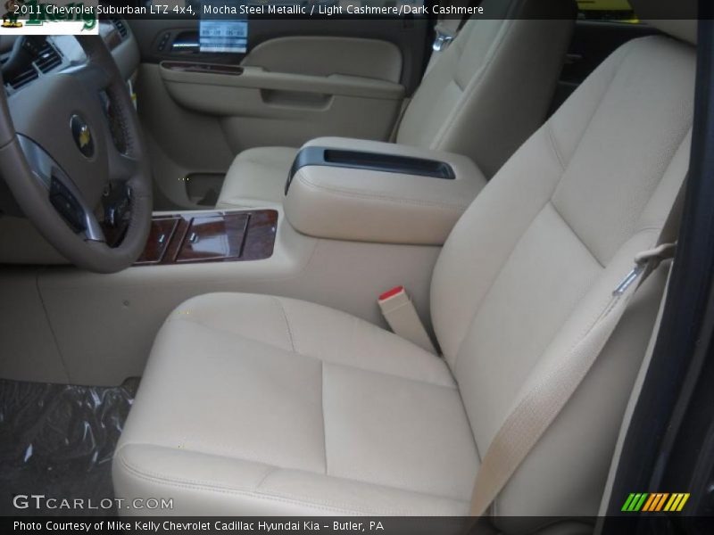 Mocha Steel Metallic / Light Cashmere/Dark Cashmere 2011 Chevrolet Suburban LTZ 4x4