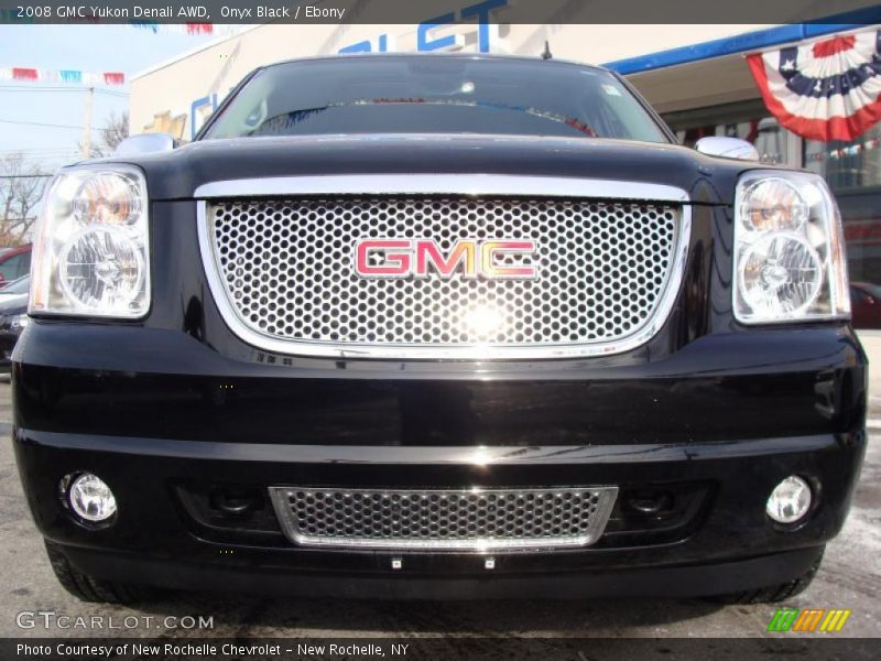 Onyx Black / Ebony 2008 GMC Yukon Denali AWD