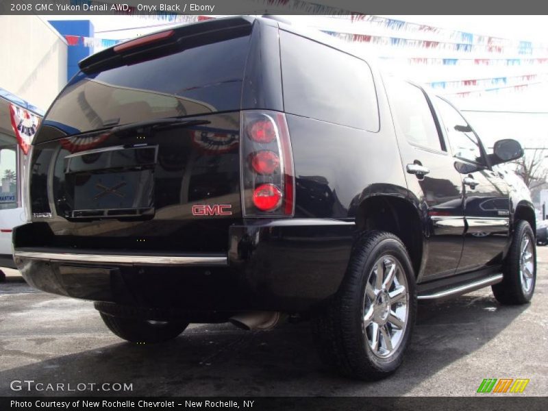Onyx Black / Ebony 2008 GMC Yukon Denali AWD