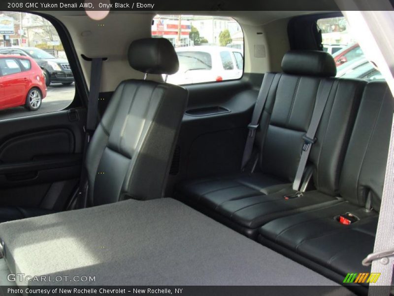 Onyx Black / Ebony 2008 GMC Yukon Denali AWD
