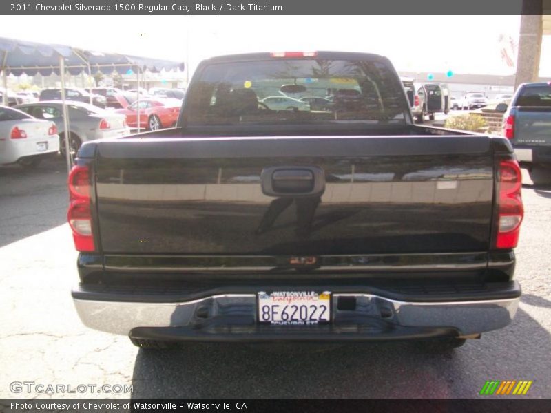 Black / Dark Titanium 2011 Chevrolet Silverado 1500 Regular Cab