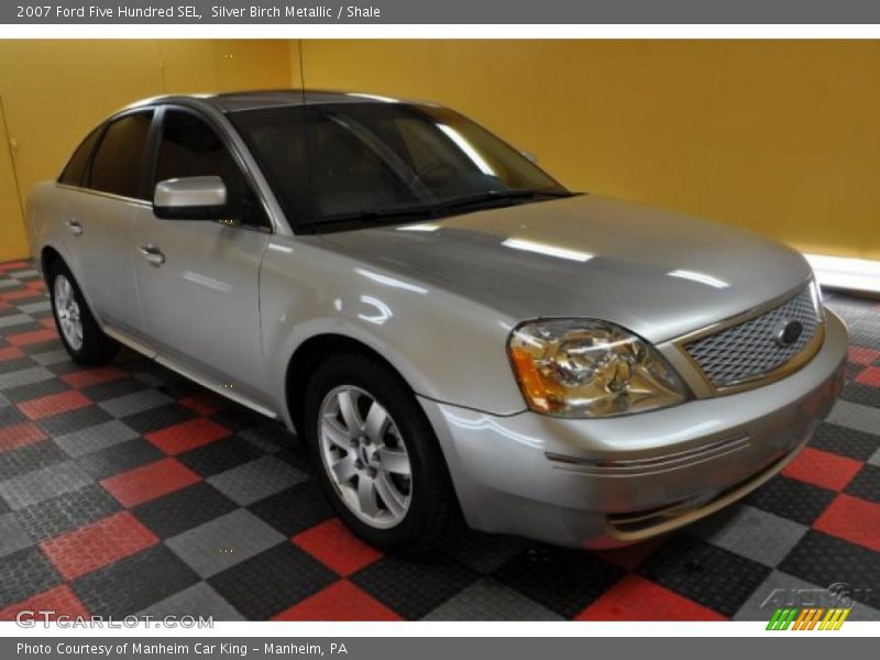 Silver Birch Metallic / Shale 2007 Ford Five Hundred SEL