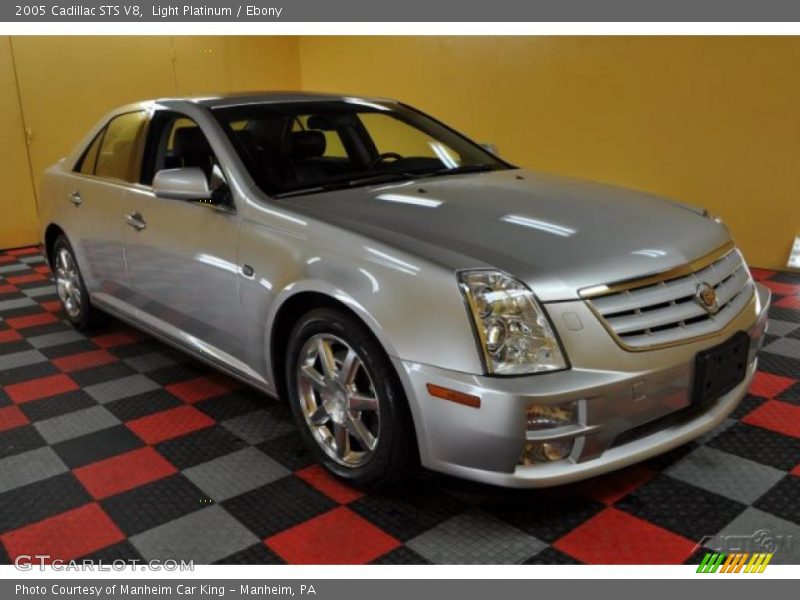 Light Platinum / Ebony 2005 Cadillac STS V8