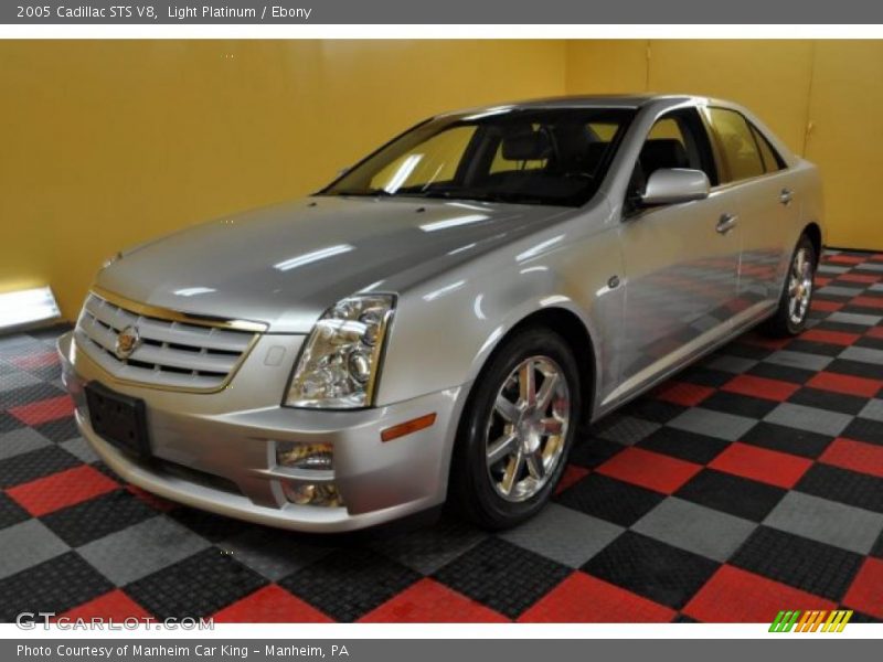 Light Platinum / Ebony 2005 Cadillac STS V8