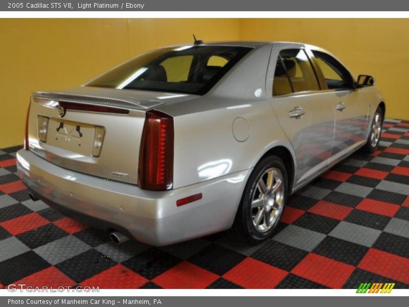 Light Platinum / Ebony 2005 Cadillac STS V8