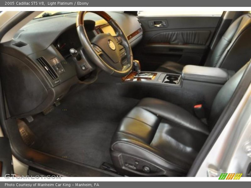 Light Platinum / Ebony 2005 Cadillac STS V8